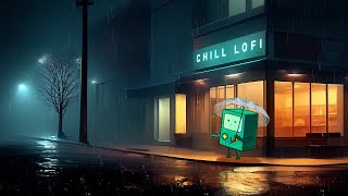 1980s quiet night - lofi hip hop - lofi rain [ chill beats to relax / study to ]