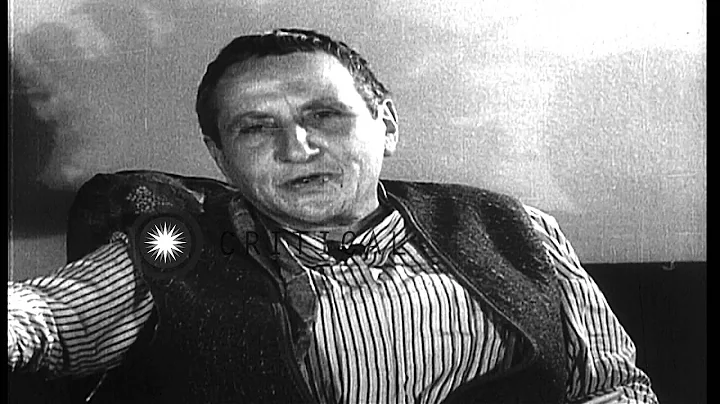 Gertrude Stein, American writer, speaks and reads ...