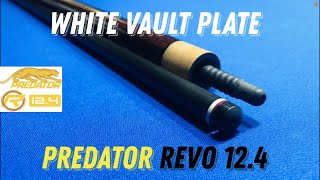 PREDATOR REVO 12.4, WHITE VAULT PLATE
