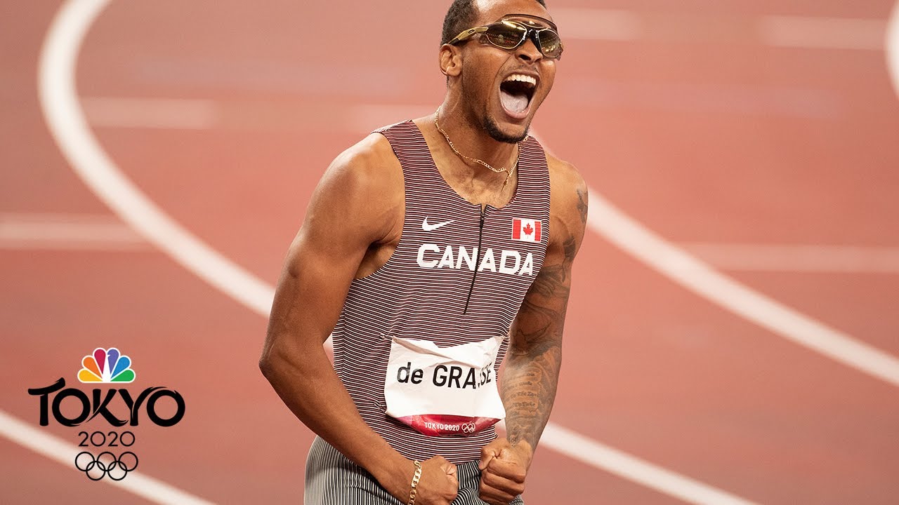 Andre De Grasse Won Gold in the 200 Meters at the Tokyo Games