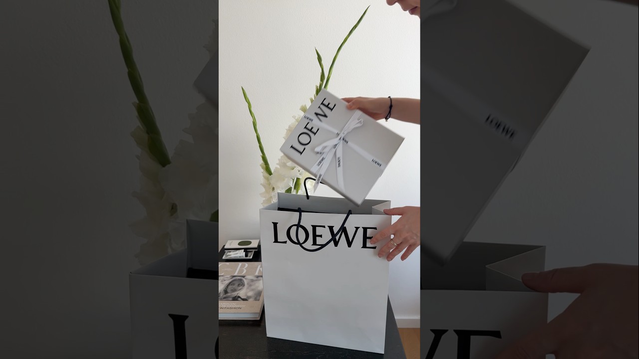 Loewe puzzle edge mini unboxing 🤍🥹 keine Werbung
