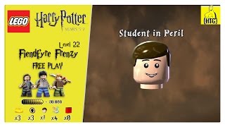 Lego Harry Potter Years 5-7: Lvl 22 / Fiendfyre Frenzy FREE PLAY (All Collectibles) - HTG