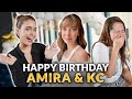 HAPPY BIRTHDAY AMIRA & KC! | IVANA ALAWI