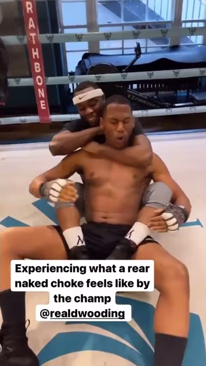 Rear Naked Choke On King Kenny By MMA FIGHTER (UFC)