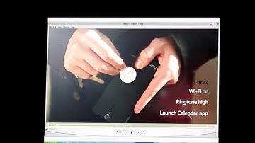 Sony Xperia S Smart NFC Tags Demo Video