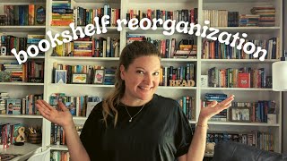 Reorganizing My Bookshelves @OnTheMiddleShelf