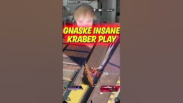 Gnaske INSANE Kraber speelt in ALGS Pro League | Apex Legends #apexlegends #shorts