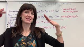 Determine Rate Law from Reaction Mechanisms, Fast then Slow Step: Part I