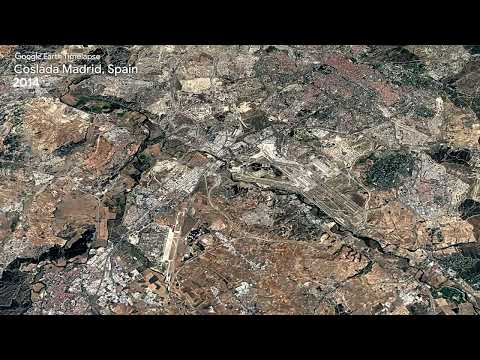 Coslada Madrid, Spain - Earth Timelapse