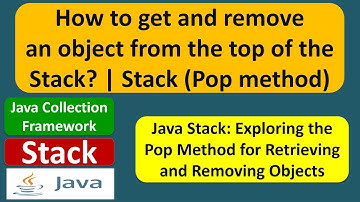 How to get and remove an object from the top of the Stack? | Stack (Pop method)