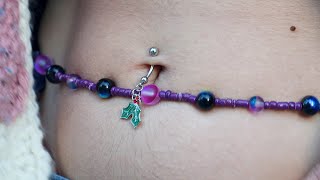 Kiss Under the Mistletoe (Belly Ring) 🎄💋