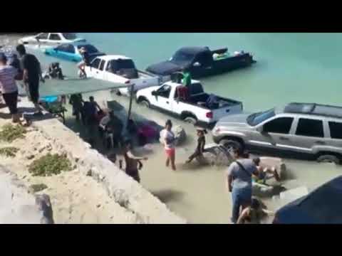 Marea viva en playa de Sonora