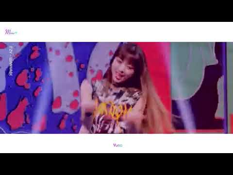 ITZY (Yuna) - WANNABE (Relay Dance) ( Front Screentime Distribution)