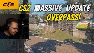 CS2 UPDATE OVERPASS AND VERTIGO | CS2 NEW CHANGES