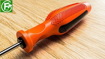 Fusion 360 | Screwdriver Handle (Full Narrated Tutorial)
