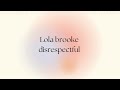 Lola brooke disrespectful copyright free copyright free music