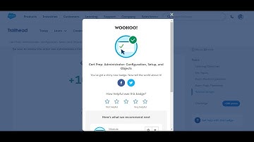 Cert Prep: Administrator: Configuration, Setup, and Objects | Trailhead Salesforce