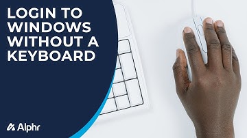 How to Login to Windows without a Keyboard