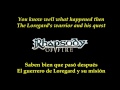 Rhapsody - The Myth of the Holy Sword (Lyrics/Letra y Sub. Español)