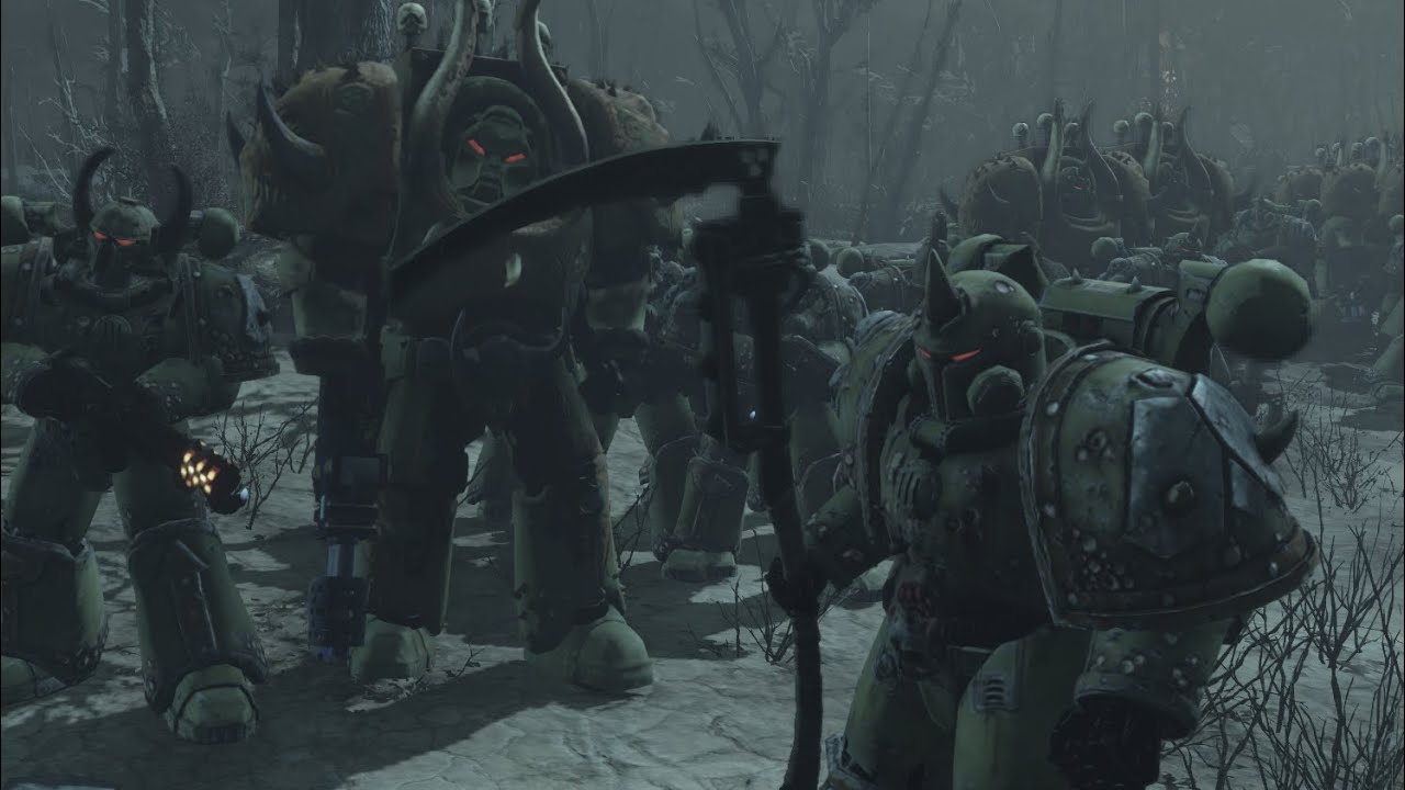 SCYTHE RAMPAGE: DEATH GUARD PLAGUE MARINES ATTACK ... WATER CLEANING ...