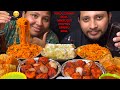Eating Malai Chaap Roll, Tandoori Momos, Veg Spring Roll, Veg NoodleI Street Food Eating I Foodie Gd