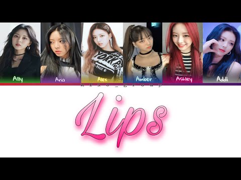 MY GIRL GROUP (6 MEMBERS) - LIPS (IVE)
