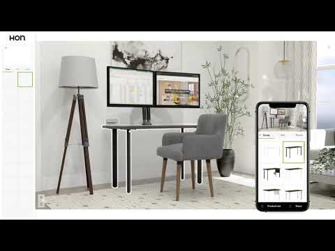 HNI Partners with Marxent for 3D Product Configurator and 3D Home Office Planner Apps