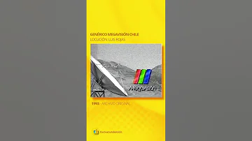 Genérico Megavisión 1993 Archivosebt Retro Nostalgia Tv Chile Television Megavision 
