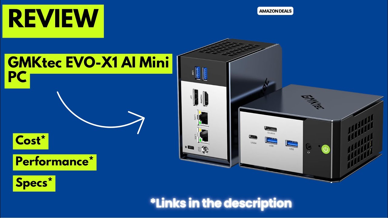 🔥 GMKtec EVO-X1 AI Mini PC Review | Ryzen AI 9 HX-370, 64GB