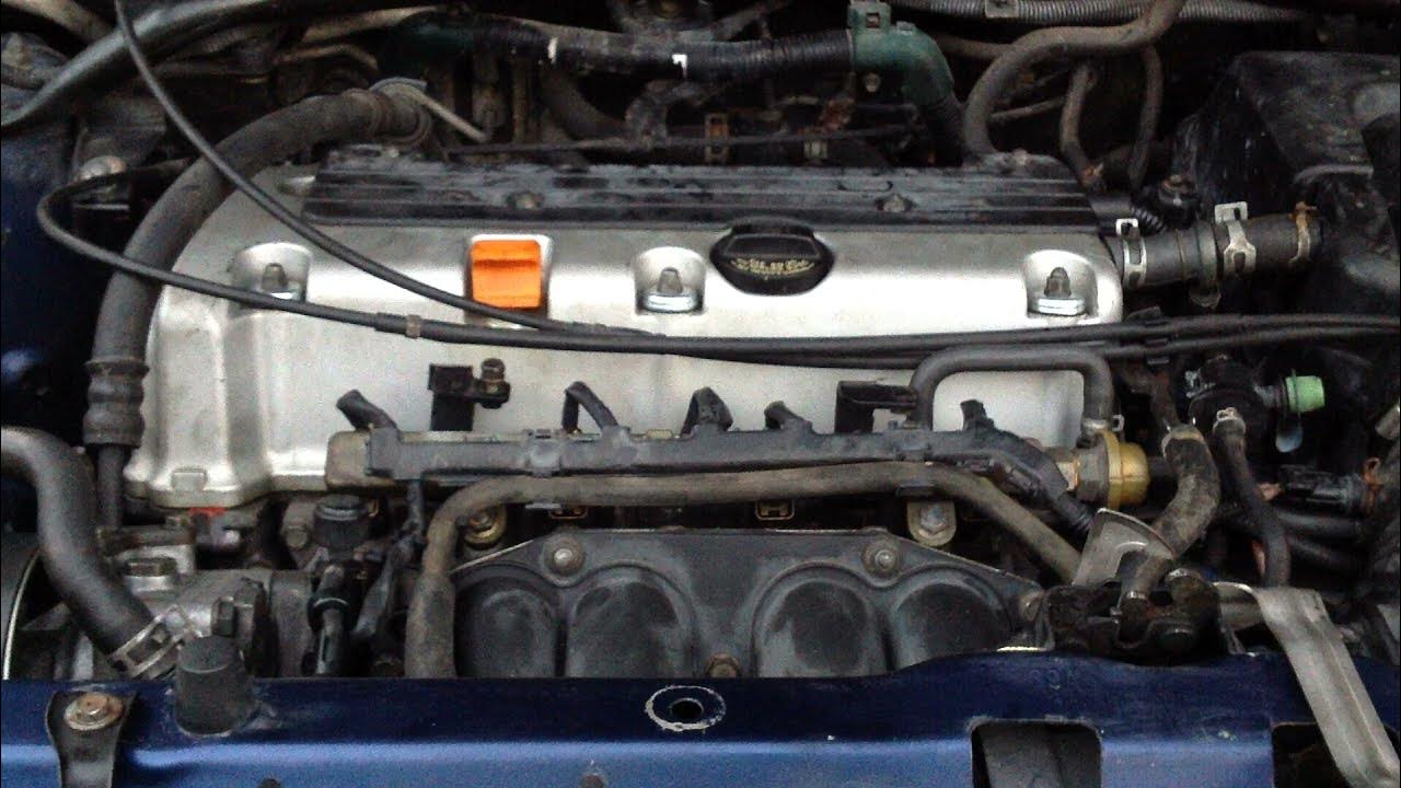 Making progress on 2002 Honda CRV engine swap. - YouTube