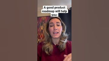 3 goals of the product roadmap #shorts #productmanagement #productdevelopment #agile