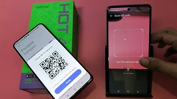 How To connect to Wi Fi using QR code Infinix Hot 40i || Infinix me Wi Fi ko Qr code se connect kare