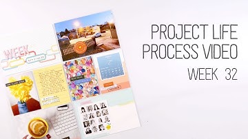 Project Life Process // Week 32 // Citrus Twist Kits
