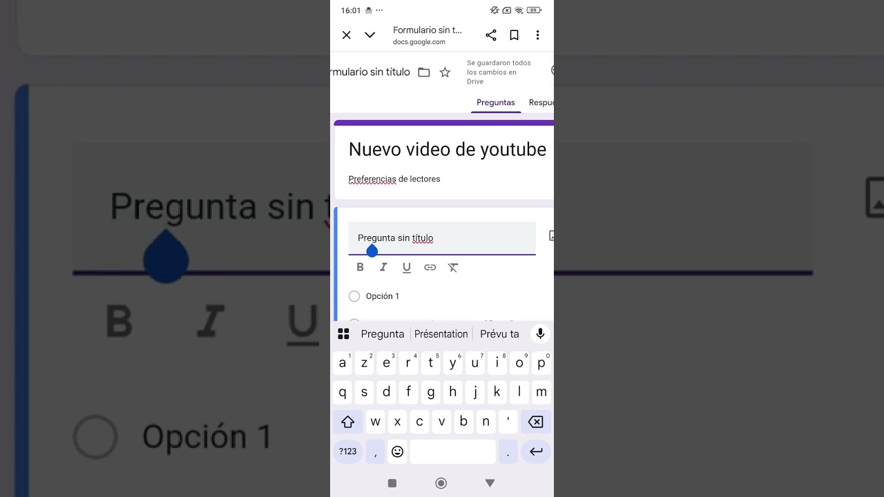 Crear/Usar/Respuestas/ Google forms/ Cómo buscar/encontrar/Android/Desde Móvil