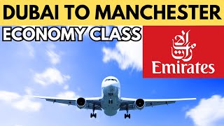 EMIRATES FLIGHT REVIEW - DUBAI TO MANCHESTER - ECONOMY CLASS - A380 PLANE [FULL REVIEW]