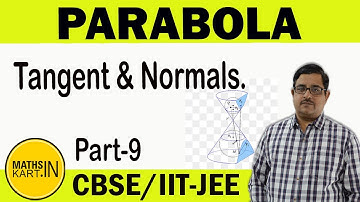 Problem on Tangent & Normal To PARABOLA | PART 9 | Parabola Class 11 JEE Maths | Parabola iit jee