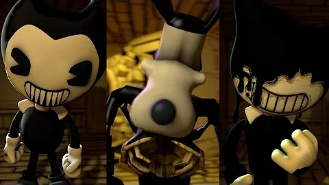 [SFM] Bendy and the Ink Machine - Animated Jumpscare Compilation