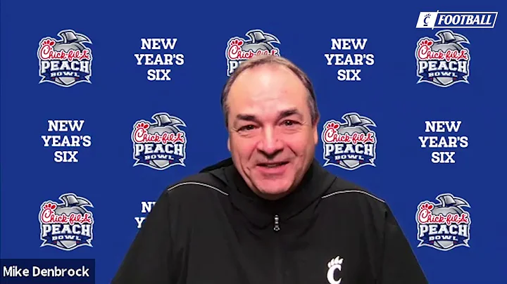 Cincinnati Bearcats Peach Bowl Press Conference: C...