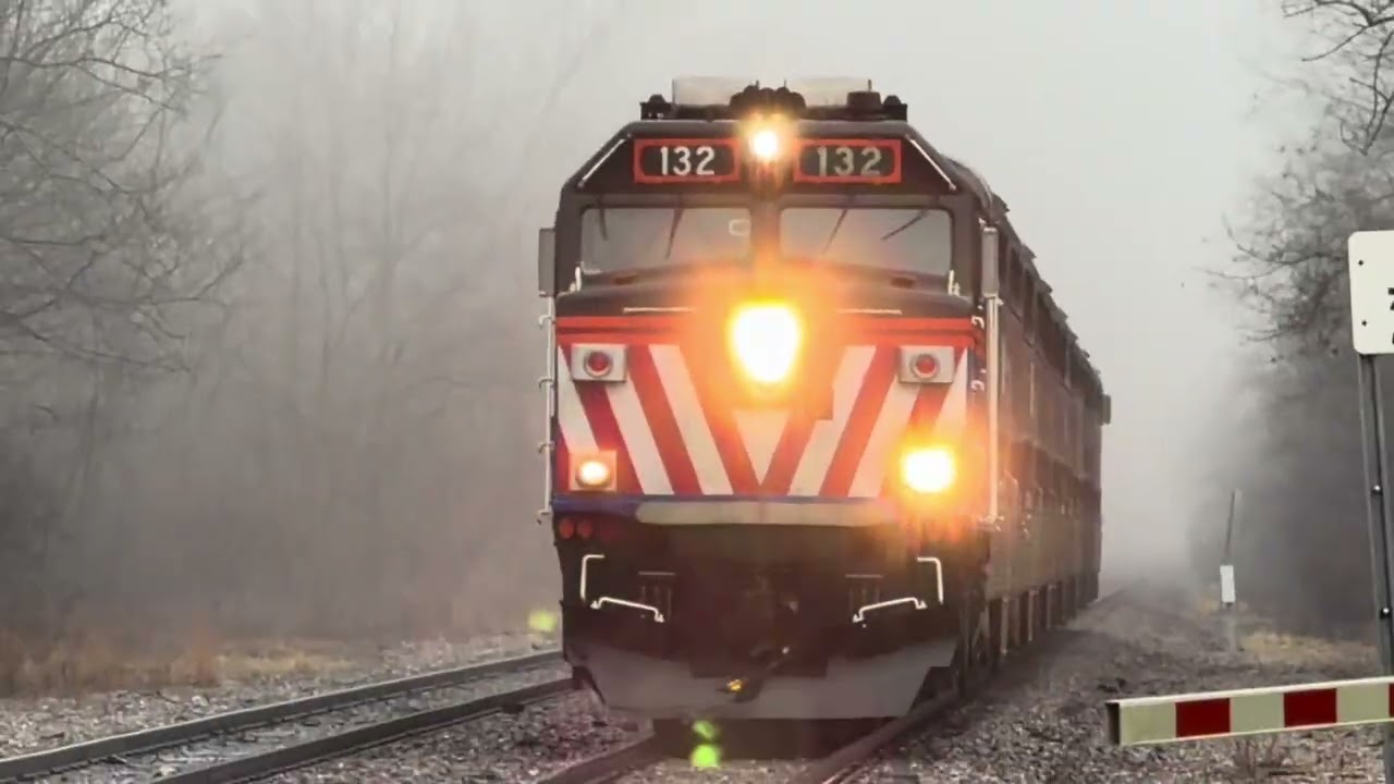 The Complete Metra Evening Rush Hour At Braeside On March 6, 2026