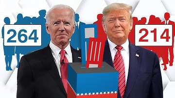 Kịch tính kết quả kiểm phiếu bầu cử Mỹ - Ông Biden đang chiếm lợi thế | VTV24