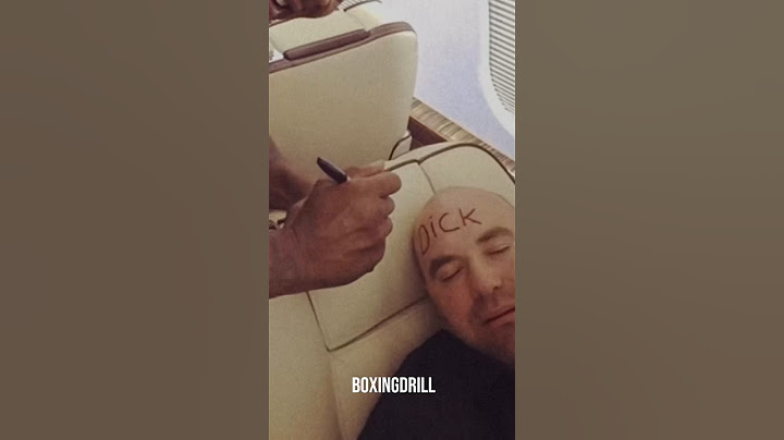 Mike Tyson pranks Dana white