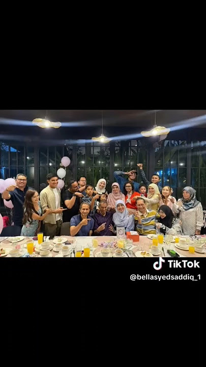 Semalam turn Bella Astillah pula bersama2 sambut birthday mama Yb Syed Saddiq 💕