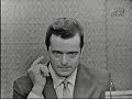 What's My Line? - Beyond the Fringe cast; Robert Goulet; Buddy Hackett [panel] (Nov 4, 1962)