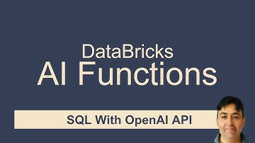 Databricks AI Functions in SQL with OpenAI API