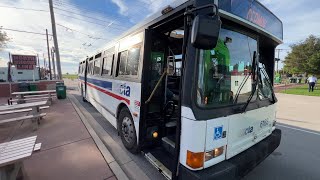 1995 CTA Flxible Metro E ride at IRM Bus Day