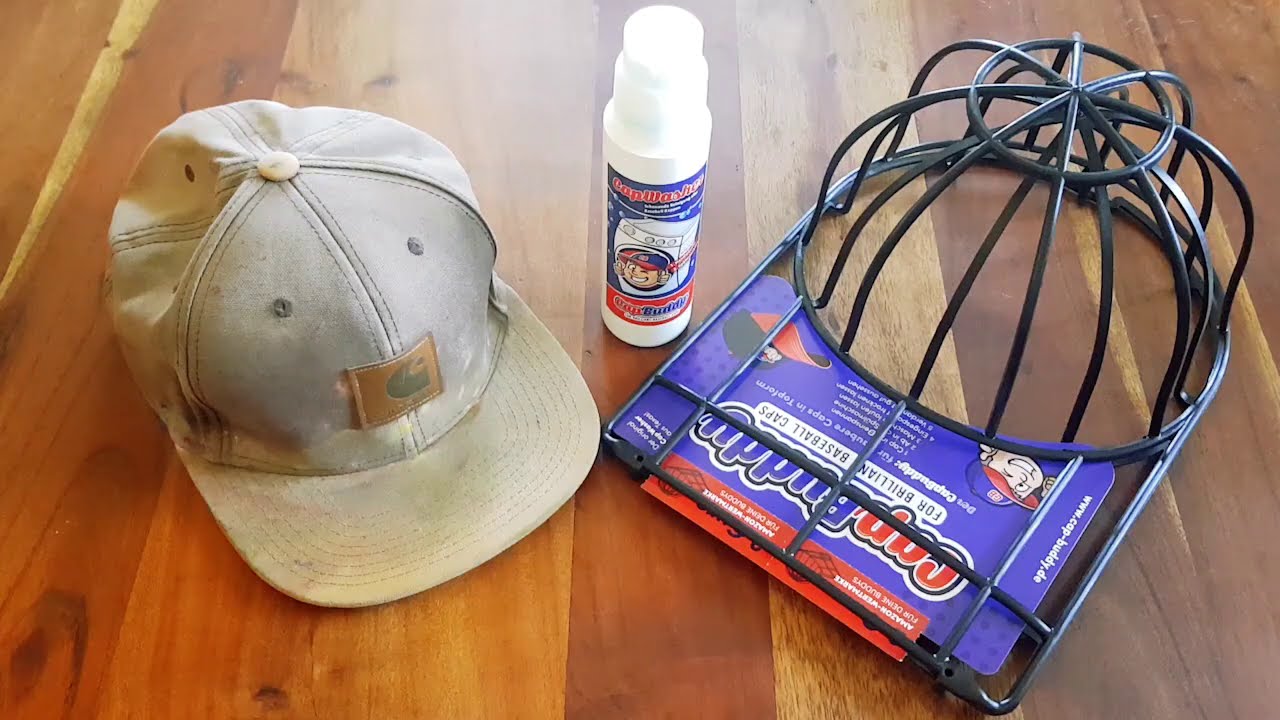 Instruction Liquid Cap Washer and Ballcap Buddy, How to clean your hat.  Clean your ball cap. 