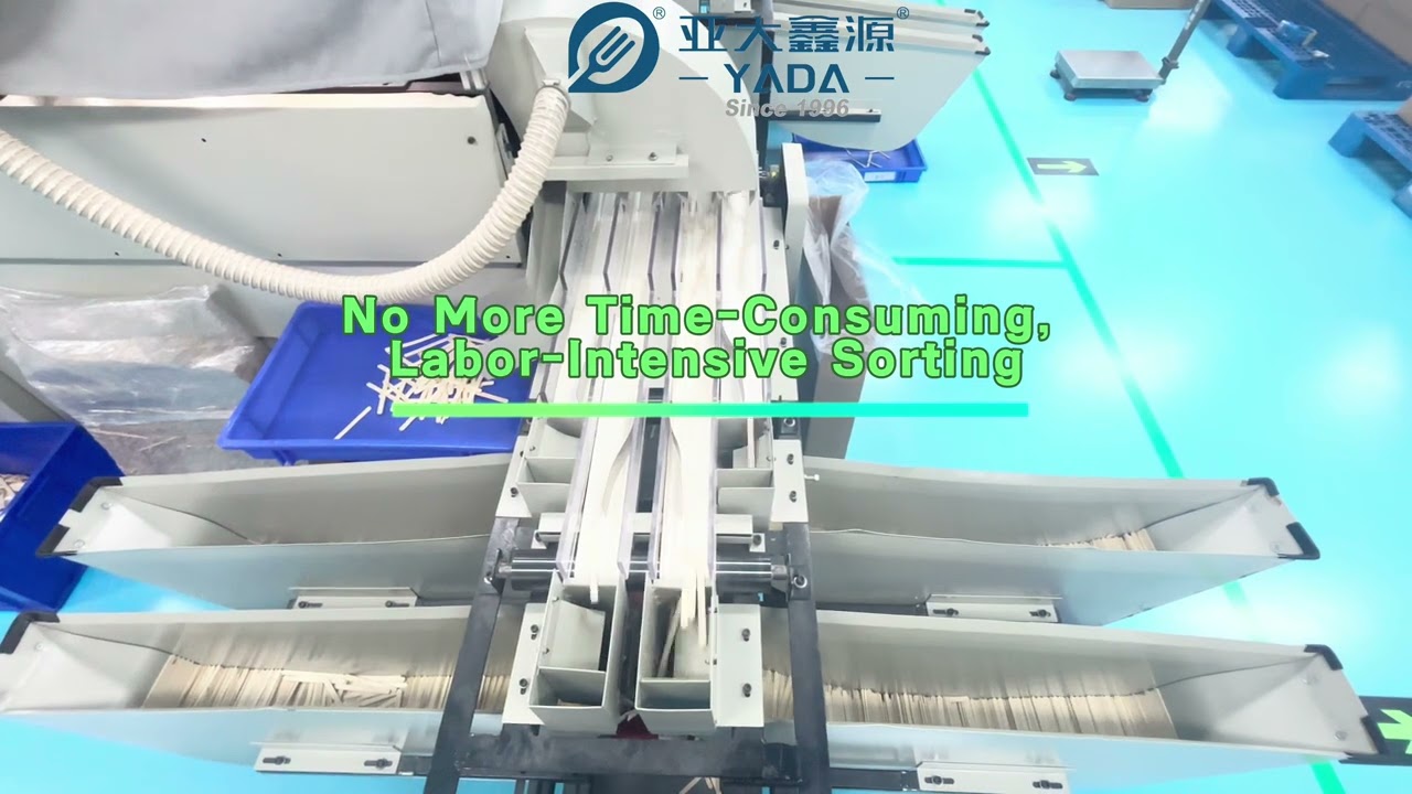 Automatic Sorting & Packing of Wooden Ice Cream sticks