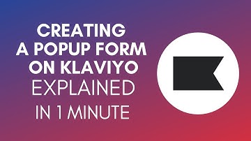 How To Create A Popup Form On Klaviyo (2025)
