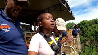 Bungee Jumping off Victoria Falls Bridge | Victoria Falls | Zimbabwe 🇿🇼 | Victoria Falls bungee