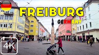 Freiburg, Germany 4K Walking Tour | A Vibrant University City in Southwest Germany | ASMR